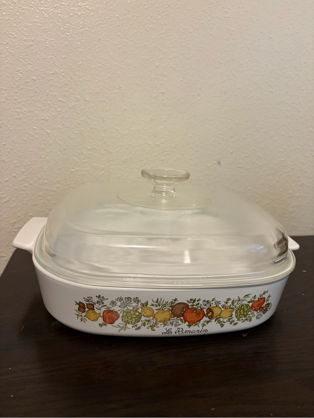 corningware spice of life casserole dish
